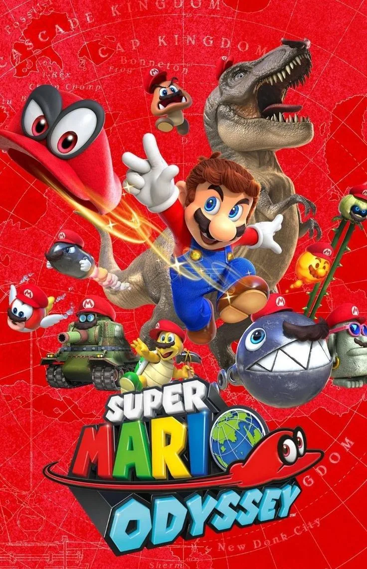 Affiche Super Mario Odyssey