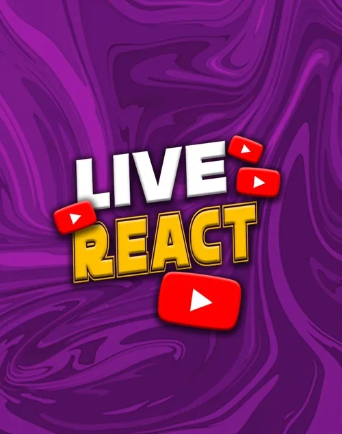 Affiche Live react