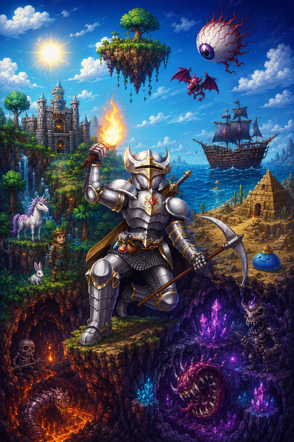 Affiche Terraria