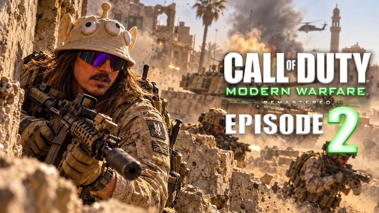 Miniature Je doit protéger ce Tank !!! 🫡🎮 (COD : MW 1 REMAKE 2/8)