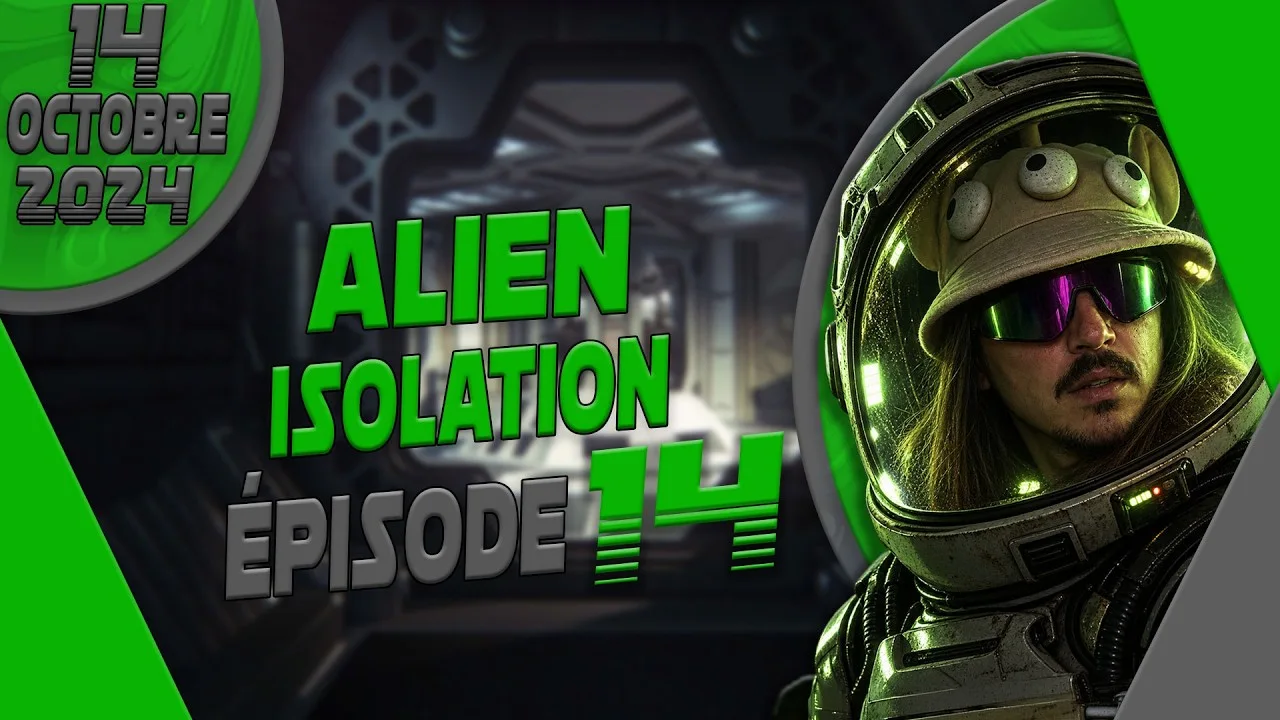 Miniature Le robot est en feu !! 👽 (Alien: Isolation #14)