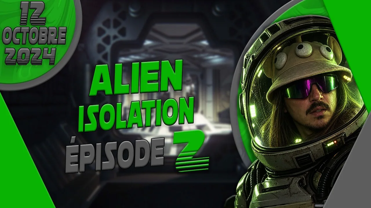 Miniature Le pauvre Axel !!!👽 (Alien: Isolation #2)